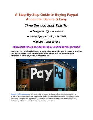 A Step-By-Step Guide to Buying Paypal Accounts_ Secure & Easy