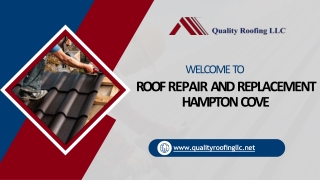 Roof Repair Hampton Cove| Quality Roofing LLC