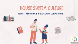 House System Culture Values, Mentoring & Intra-School Competitions