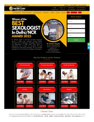 Chetan Clinic | chetan clinic badarpur | sexologist doctors near me