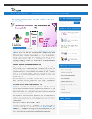 App Development Company in Delhi