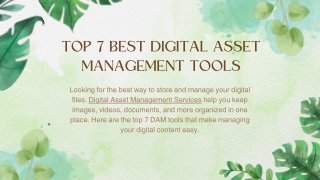 Top 7 Best Digital Asset Management Tools
