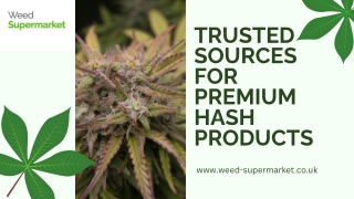 Trusted Dispensaries: Your Smart Guide to Hash Shopping