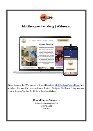 Mobile-app-entwicklung | Webzee.at