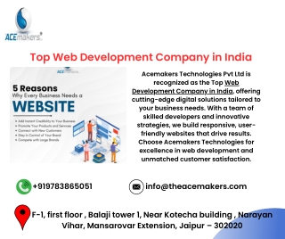 Top Web Development Company in India