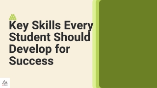 Key Skills Every Student Should Develop for Success