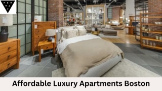 Affordable Luxury Apartments Boston-Fenway Triangle