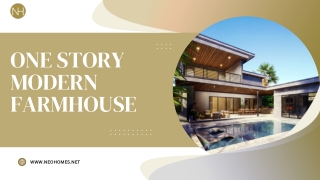 One Story Modern Farmhouse Tampa - Neo Homes