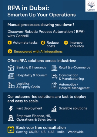 RPA in Dubai - Centelli