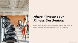 Nitrro- Fitness