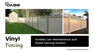 Vinyl Fencing: Transform Your Outdoors with Effortless Elegance
