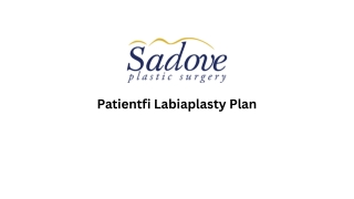 Patientfi Labiaplasty Plan with Sadove Plastic Surgery