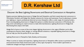Electrical Contractors In Winchester2
