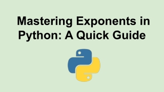 _Mastering Exponents in Python_ A Quick Guide