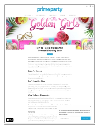 How to Host a Golden Girls-Themed Birthday Bash Fun Ideas & Tips