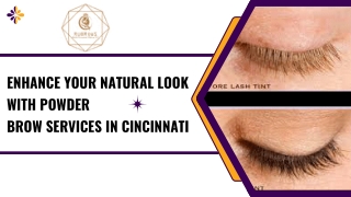 Enhance Your Natural Look with Powder Brow Services in Cincinnati