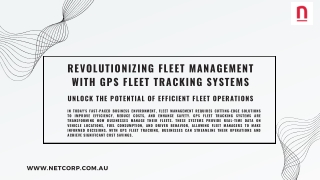 Gps Tracking Sydney, Fleet Telematics Solutions, Netcorp