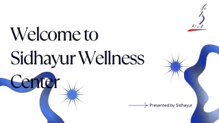 Natural Healing & Ayurvedic Therapies in NYC  Sidhayur