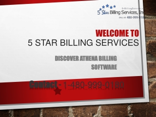 Modern Athena Billing Software
