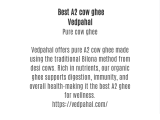 Pure cow ghee