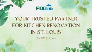 Your Trusted Partner for Kitchen Renovation in St. Louis