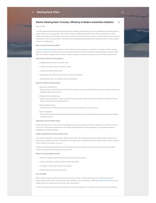steering01-blogspot-com-2025-05-electric-steering-rack-precision-html
