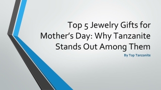 For Your 24th Anniversary, These Tanzanite Pieces Are Perfect