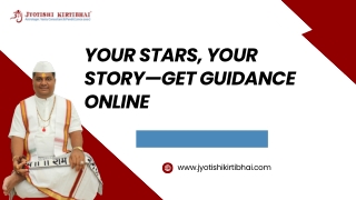 Your Stars, Your Story—Get Guidance Online
