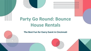 Bounce house rentals Cincinnati