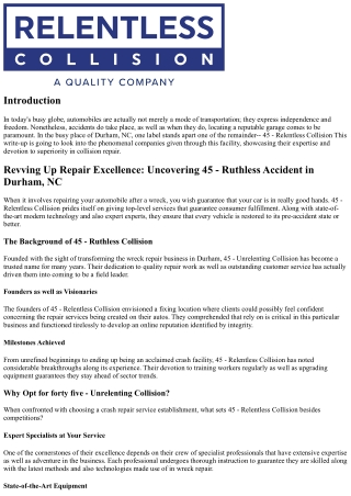 Accelerating Fixing Distinction: Finding forty five - Relentless Collision in Du