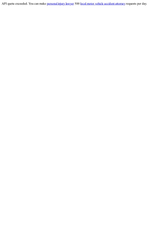 API quota exceeded. You can make 500 requests per day.
