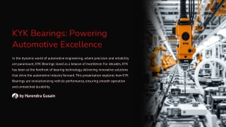KYK-Bearings-Powering-Automotive-Excellence