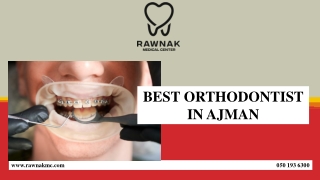 BEST ORTHODONTIST IN AJMAN
