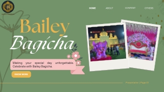 Bailey Bagicha- Banquet Hall in Patna PPTX