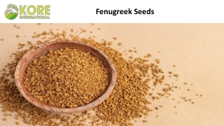 Fenugreek Seeds