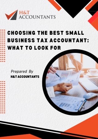 Choosing the Best Small Business Tax Accountant: What to Look For