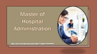 Master of Hospital Administration