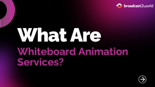 What Are Whiteboard Animation Services