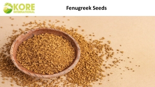 Fenugreek Seeds