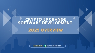 Crypto Exchange Software Development – 2025 Overview