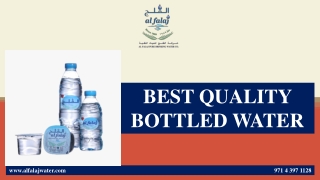 BEST QUALITY BOTTLED WATER