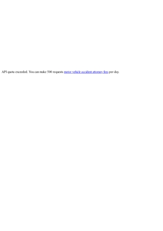 API quota exceeded. You can make 500 requests per day.