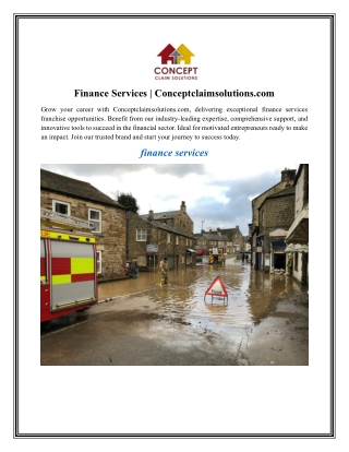 Finance Services Conceptclaimsolutions.com