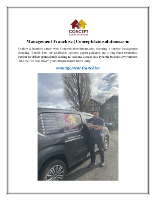 Management Franchise Conceptclaimsolutions.com