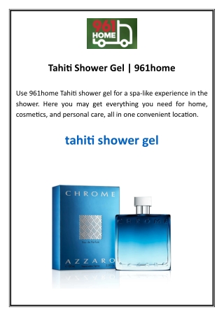 Tahiti Shower Gel