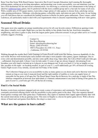 West Michigan's Very First Board Game Bar & Lounge Play, Stay, & Sip Away!