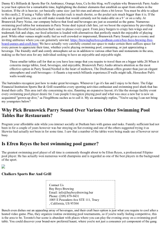 Lounge, Bar & Nightclub With Pool And Video Gaming