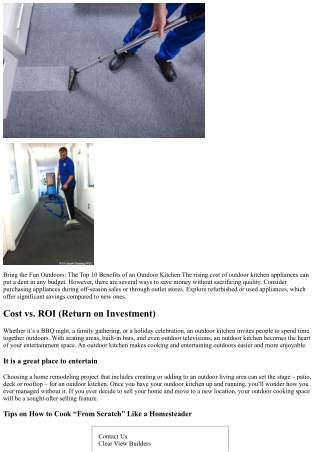 Benefits & Reasons to Build an Outdoor Kitchen : BBQGuys