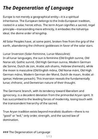 The_Degeneration_of_Language