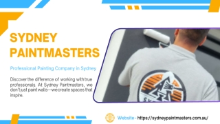 Professional Painting Company in Sydney - Sydney Paintmasters
